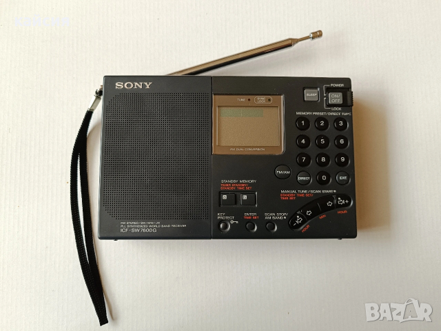 Радио Sony ICF-SW7600G + кожен калъф ! , снимка 4 - Ресийвъри, усилватели, смесителни пултове - 53764090