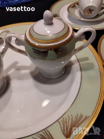 Нов сервиз за кафе 21 части, снимка 7 - Сервизи - 48492143