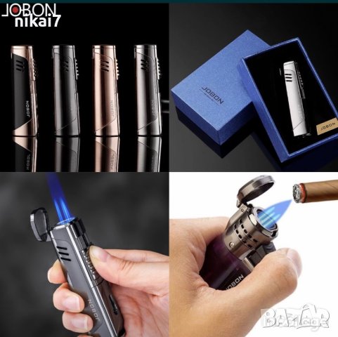 запалка за пури с пламьк троен джебел пЪнчер разразяване пури