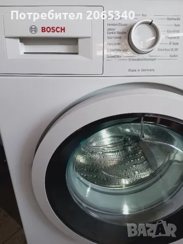ПЕРАЛНЯ BOSCH  6 СЕРИЯ 8 КГ, снимка 3 - Перални - 48045245