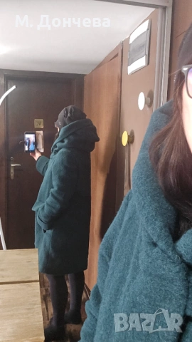Дамско вълнено палто 2ХЛ-3ХЛ , снимка 9 - Палта, манта - 53699355