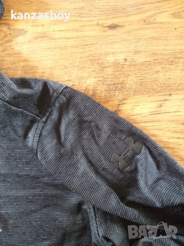 Under Armour Mens AF ICON 1/4 ZIP PO Fleece Top - страхотно мъжко горнище ХЛ, снимка 7 - Спортни дрехи, екипи - 41424382