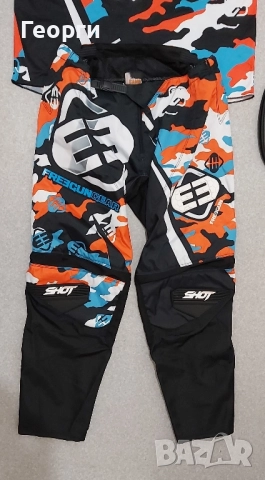 Екип за мотокрос Shot Freegun Camouflage XL, снимка 3 - Аксесоари и консумативи - 51634459