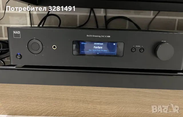 NAD C658 стример и DAC  			