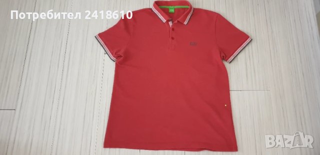 Hugo Boss Paddy Pique Cotton Regular Fit Mens Size L - XL ОРИГИНАЛНА Тениска!, снимка 9 - Тениски - 50861864