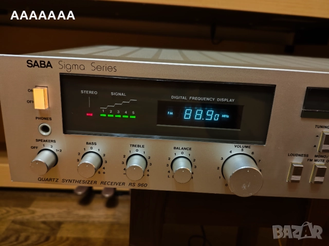 Saba rs 960 stereo receiver, снимка 6 - Ресийвъри, усилватели, смесителни пултове - 52382658