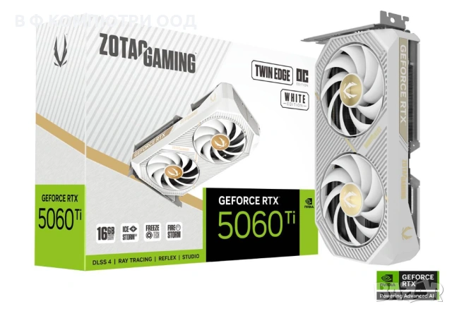 Видео карта ZOTAC GAMING RTX 5060 TI Twin Edge OC, снимка 6 - Видеокарти - 53138711