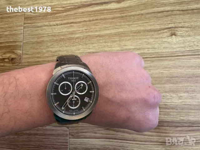 Tissot T-Sport Titanium Chronograph 43mm Saphire T069417A, снимка 4 - Мъжки - 49174077