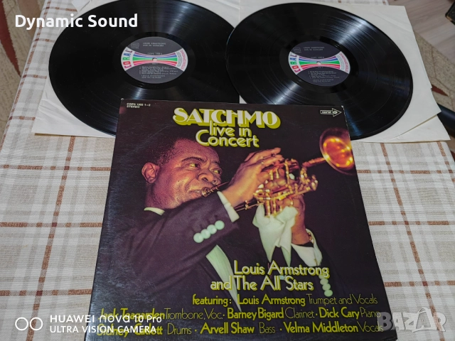 Грамофонна плоча  LOUIS ARMSTRONG - 30 лв - NM