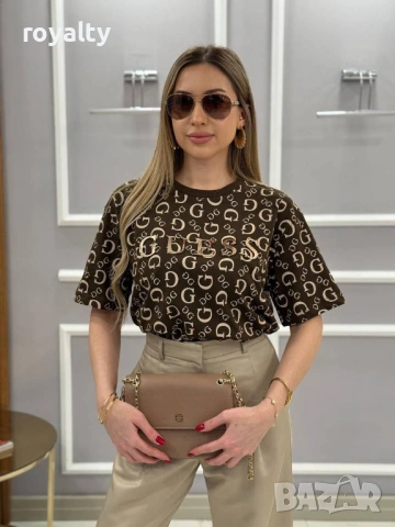 Guess Дамска Тениска , снимка 2 - Тениски - 53390176