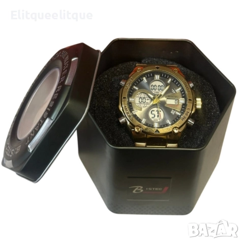 Мъжки часовник BISTEC с елегантен дизайн и висока функционалност, снимка 2 - Мъжки - 52274722
