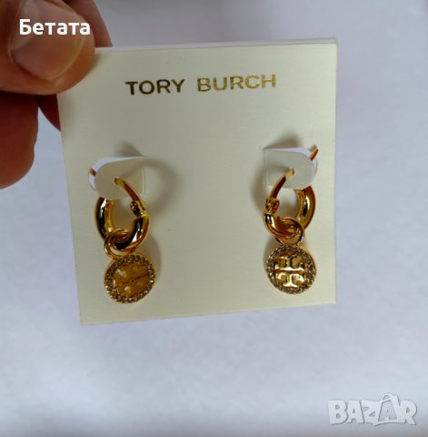 Обеци Tory Burch, снимка 2 - Обеци - 41684722