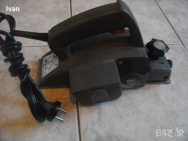 Немско Профи Електрическо Ренде-Хобел-Като Ново-600 Вата-82мм Нож-15 000 об/мин-ОТЛИЧНО-T.I.P. EH616, снимка 8 - Други инструменти - 36162771