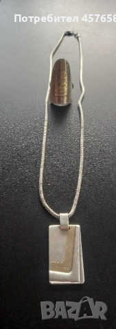 сребро 925 18 карата злато 750 маркировки, снимка 3 - Колиета, медальони, синджири - 52482286