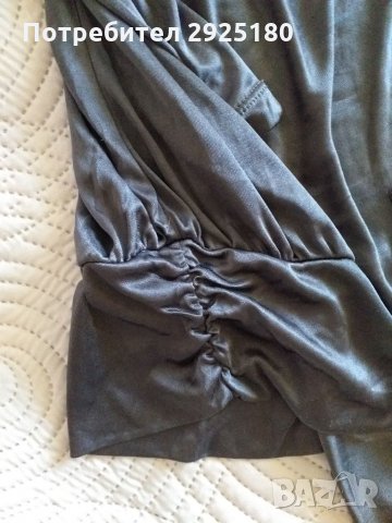 Нежна блуза / туника с бижу XS / S, снимка 3 - Блузи с дълъг ръкав и пуловери - 34697829