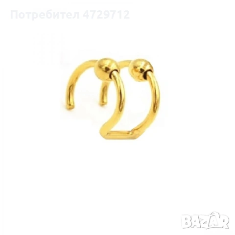 170 обици без пробити дупки, снимка 16 - Обеци - 53464782