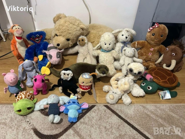Лот от плюшени играчки