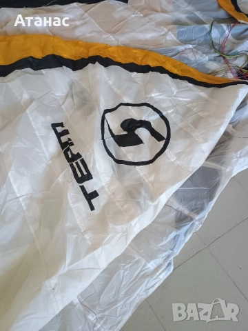 Парапланер за кайтване Team Five Blue M 85-110kg, снимка 3 - Други спортове - 52920953