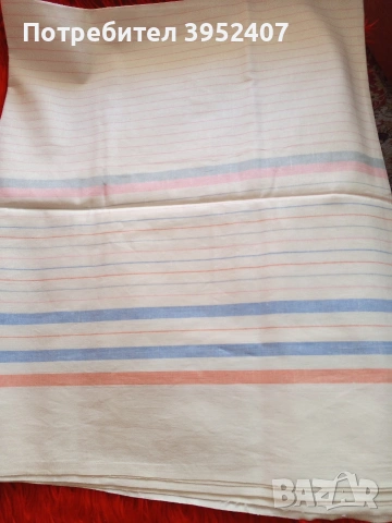 Руски ленен долен чаршаф, снимка 2 - Спално бельо - 53843681