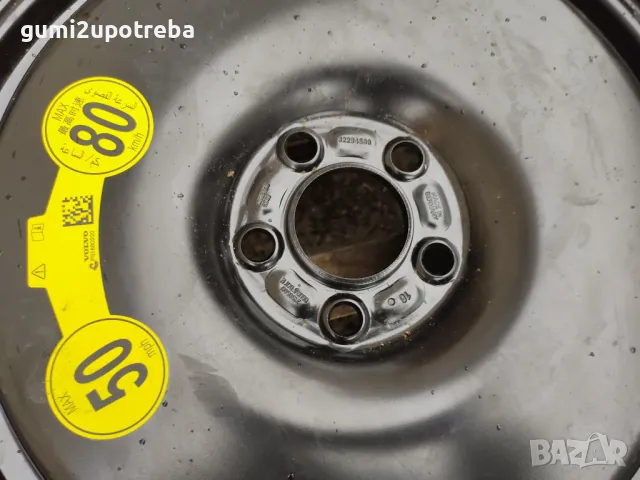 18цола Резервна джанта Патерица 5х108 VOLVO C40 XC40 4J et40 125/70/18, снимка 4 - Гуми и джанти - 48483752