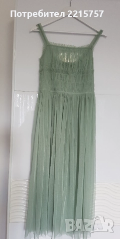 Елегантни рокли от тюл и шифон..