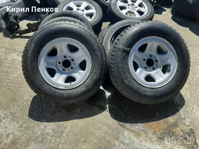 2бр. джанти със зимни гуми за джип 215/75/15