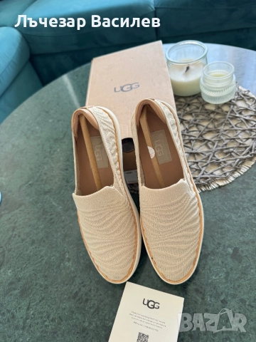 Дамски мокасини UGG, снимка 4 - Маратонки - 51788493
