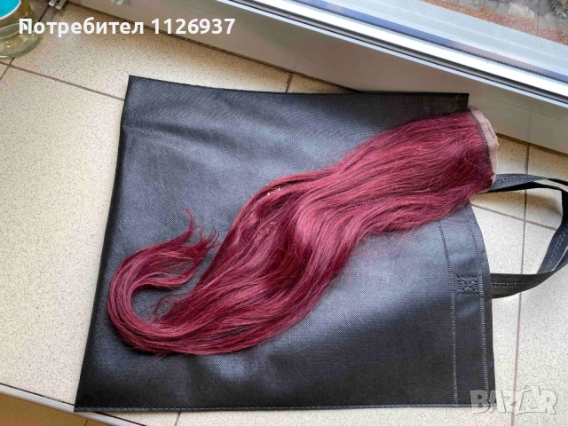 Опашка естествен косъм , снимка 3 - Аксесоари за коса - 50996601