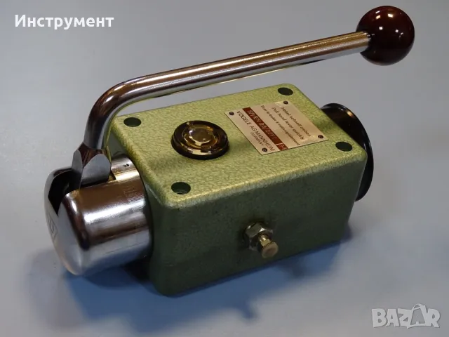 Хидравлична ръчна помпа Vogele AG Mannheim SP/EN 0.6/22F1 Hand Level Oiler Control Valve, снимка 2 - Резервни части за машини - 49054991
