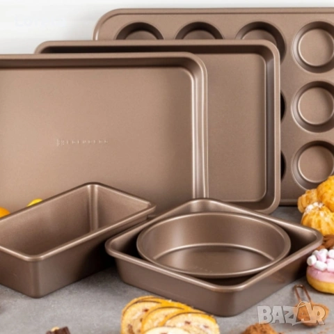 Пълен комплект съдове Edenberg EB-5654 (20 части) с кован алуминий и 3-слойно незалепващо покритие, снимка 5 - Съдове за готвене - 53378920