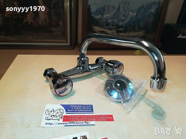 ЧЕШМА НОВА ЗА СТЕНА С ДВЕ ВРЪТКИ 0505231130