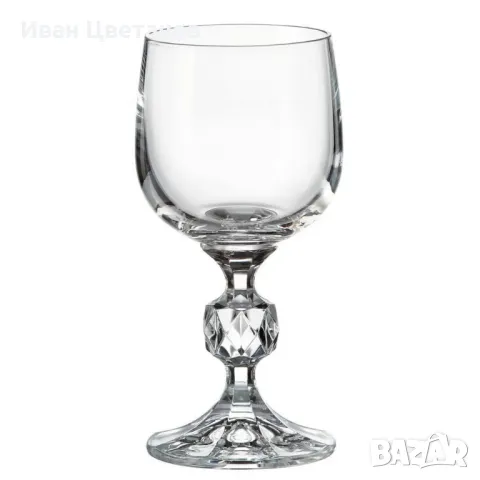 Комплект ot 6 чаши за аперитив със столче Bohemia Sterna, 150мл