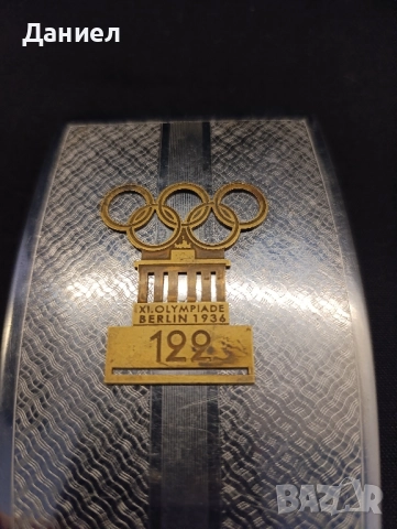 Олимпийска табакера 1936 г., снимка 4 - Антикварни и старинни предмети - 52298305