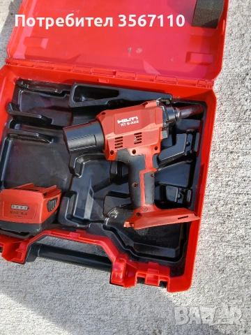 Акумулаторна нитачка Hilti RT 6-A22, снимка 3 - Други инструменти - 53602641