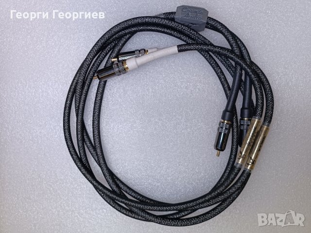 Сребърни интерконекти кабели Cosmic audio RCA, chinch, снимка 2 - Други - 41464959
