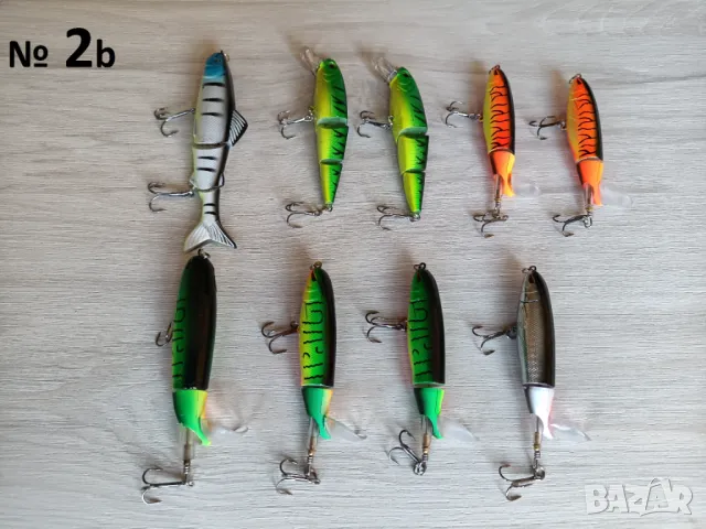 Риболовни принадлежности - воблери, снимка 3 - Стръв и захранки - 49984882