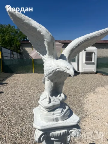 Градински Орел с криле , снимка 2 - Статуетки - 50152514