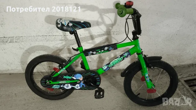 Детско колело 16 цола.Употребявано