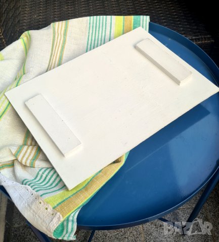 Дървена тава поднос за сервиране нар декупаж, снимка 7 - Декорация за дома - 28461264