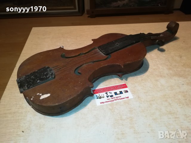 ПОРЪЧАНА-антика за декор-стара цигулка 1909211006, снимка 5 - Антикварни и старинни предмети - 34180011