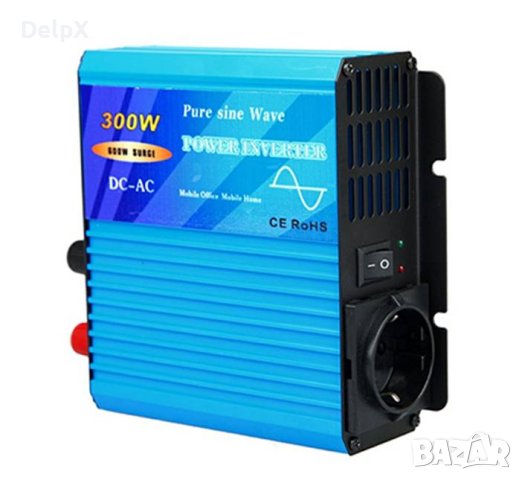 Инвертор синусоидален TY-300-S 12VDC/220VAC 300W