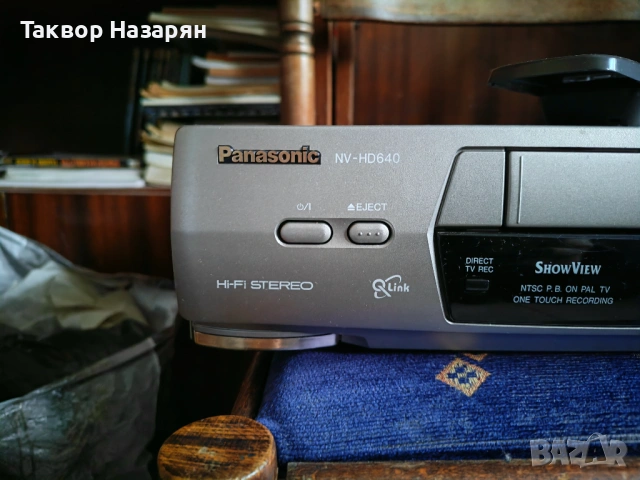 Видео (VHS) Панасоник, снимка 2 - Друга електроника - 53228537