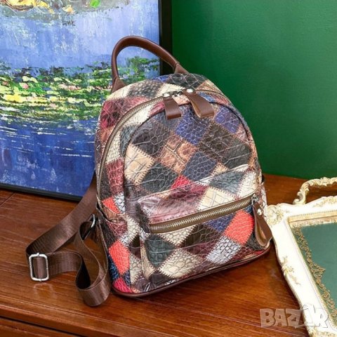 Дамска раница Snake Color, снимка 5 - Раници - 41479222
