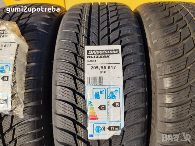 205/55/17 Bridgestone Blizzak Lm 001 dot 2018 MO Чисто нови Промо цена, снимка 3 - Гуми и джанти - 34686786