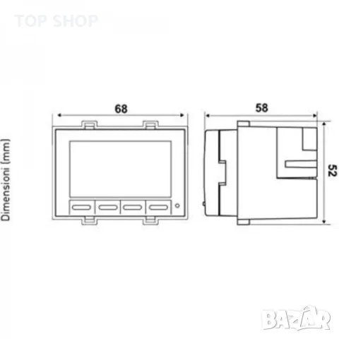Електронен термостат с микропроцесор, снимка 2 - Други - 48776976