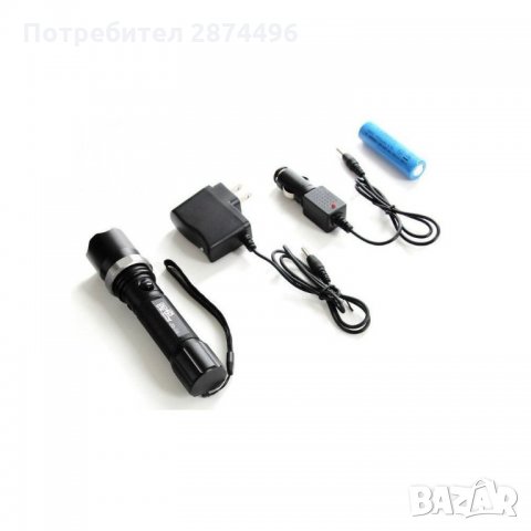 530 Фенер с CREE LED диод - Police 12 000W, снимка 6 - Оборудване и аксесоари за оръжия - 35800419