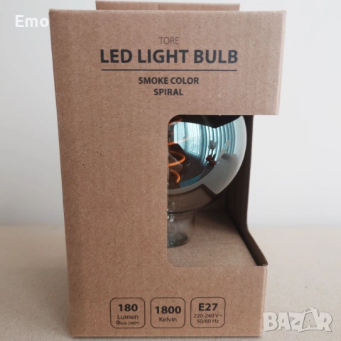 LED крушка E27 G95 180 лумена, снимка 3 - Лед осветление - 53573140