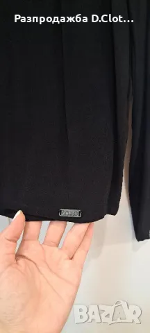 Numph дамска блуза черна с дантела, снимка 3 - Блузи с дълъг ръкав и пуловери - 48363118