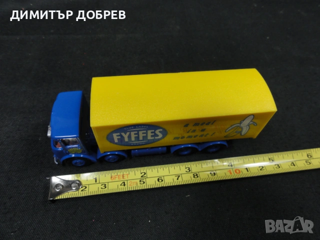 СТАРА РЕТРО МЕТАЛНА КОЛИЧКА КАМИОН ATKINSON MK I E.F.E. 1/76 , снимка 7 - Колекции - 53006577