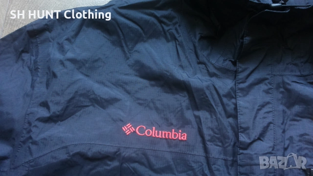 COLUMBIA MANCHESTER UNITED OMNI-TECH Waterproof Jacket Размер 2-3XL яке водонепромокаемо 5-68, снимка 5 - Якета - 53139388